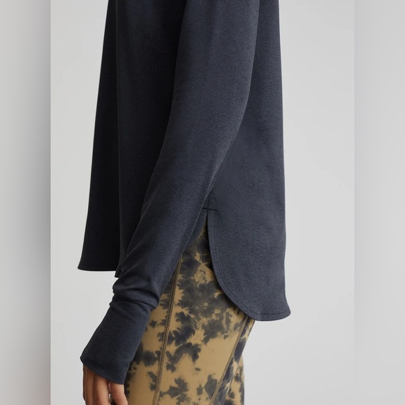 Varley Like New Kearney Women’s Long Sleeve Top Slate Marl - Picture 3 of 10